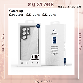 Ốp lưng AIMO chống sốc lưng mờ dành cho Samsung S24 Ultra / S23 Ultra / S22 Ultra Kai Nguyễn( hàng chính hãng)