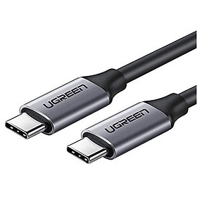 Cáp USB Type C 2 đầu dương dài 1,5m kết nối sạc, truyền dữ liệu, hình ảnh 4K chính hãng Ugreen 50751