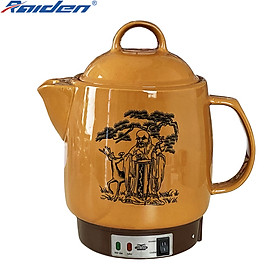 Siêu thuốc 3.3L Ladomax HA-8833 thân gốm sứ tráng men, tự động ngắt khi sắc thuốc còn 1 chén (Màu nâu) - Hàng chính hãng