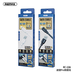 Mua Cáp sạc và truyền dữ liệu 2.4A Remax RC-138i USB to IP - Hàng chính hãng