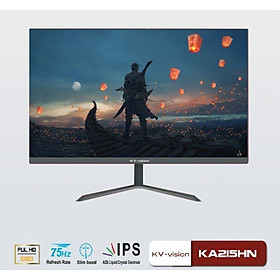 Màn Hình máy tính K VISION 27 INCH -  22"FHD, Full VIền - 75Hz , Thích hợp dùng Văn Phòng, Bán Hàng, Học Tập, Hàng Chính Hãng