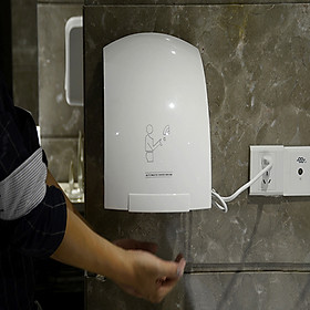 MÁY SẤY TAY KHÔ TỰ ĐỘNG GẮN TƯỜNG S71006 NHỎ GỌN CÔNG SUẤT LỚN 1800W