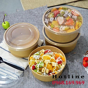 Mua Bát Giấy Kraft Đựng Thức Ăn - 750ml