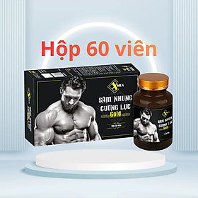 SÂM NHUNG CƯỜNG LỰC, hộp 30 viên Vinaphar - Bổ thận tráng dương, cố tinh, tăng cường chức năng thận.