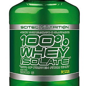 100% WHEY PROTEIN ISOLATE 2000G BANANA