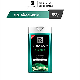 Sữa tắm cao cấp Romano Classic cổ điển lịch lãm phiên bản Deluxe sạch sáng