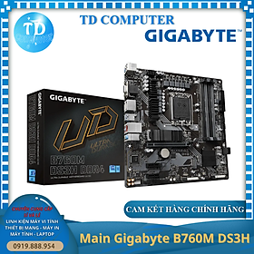 Mua Main Gigabyte B760M DS3H ~ (Socket 1700  HDMI+VGA+DP+TypeC M2 DDR4) - Hàng chính hãng Viễn Sơn phân phối