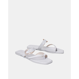 Dép Nữ 1cm Thời Trang JUNO Phối Khoá Cầu Vồng SD01130