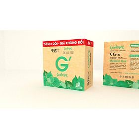 2 hộp 8 gói x 5ml - Gel bôi trơn G'EXlife Coolmint - Mùi bạc hà mát lạnh