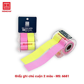 Hình ảnh Giấy ghi chú cuộn HS - RS2 Hồng Hà - 6681 ( 1 cuộn)