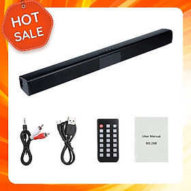 Loa Thanh Nghe Nhạc Bluetooth Loa Tivi Loa Máy Vi Tính BS28B Hỗ Trợ Bluetooth, Đèn Led, Công Suất Lớn