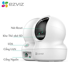 Camera wifi Ezviz C6N không dây xoay 360 độ đàm thoại 2 chiều - Hàng chính hãng