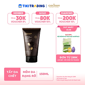 Tẩy Da Chết Mặt Cà Phê Đắk Lắk Cocoon 150ml
