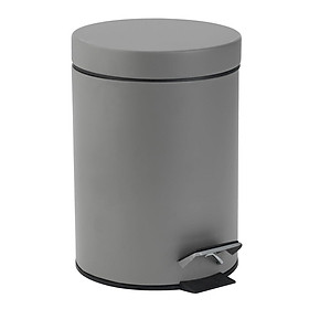 Mua Thùng rác JYSK Mala sơn tĩnh điện xám 17x25cm 3L