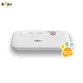 Mua  Hàng Chính Hãng Máy hút chân không thực phẩm Bear VS-B01V1 màu trắng công suất 130W. Lực hút mạnh  áp suất 70KPA  hút được 8L/phút. Từ đó  thực phẩm sẽ được bảo quản lên đến 2 tuần trong ngăn mát - 2 tháng trong ngăn đông đá