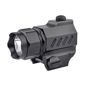 L-ED T-actical HandGun Torch Lamp P-istol Flashlight 230LM 2 Working Modes for Shooting Fishing Cycling Hiking Training