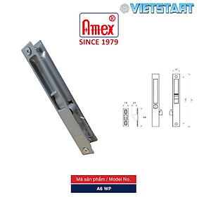 Khóa cửa âm lùa-cửa xoay Amex chất liệu hợp kim kẽm bền-không gỉ