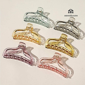 Kẹp Tóc Trong Suốt Thời Trang Cho Nữ
