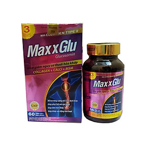 viên uống MaxxGlu giảm đau xương khớp, bổ sung dịch khớp và giảm nguy cơ thoái hoá khớp