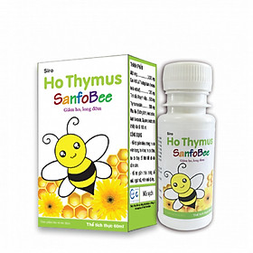 Thực Phẩm Chức Năng Giảm ho, long đờm, sát khuẩn Ho Thymus SanfoBee (60ml)