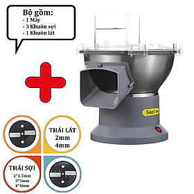 Mua   CHÍNH HÃNG   Máy thái công nghiệp đa năng  thương hiệu Mỹ cao cấp Septree  Hợp kim nhôm + Thép không gỉ cao cấp - M1
