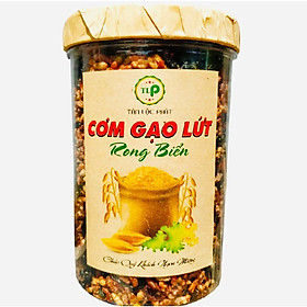 CƠM GẠO LỨT RONG BIỂN GIÒN XỐP TLP - HŨ 250G ĂN CHAY ĐƯỢC