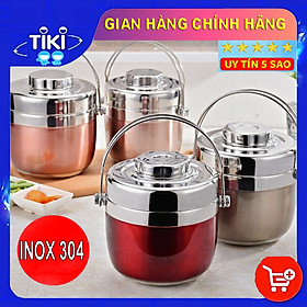 Mua Cặp Lồng  Camen 2 ngăn inox 304 Mang Cơm Giữ Nhiệt Tốt