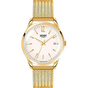 Đồng Hồ Nam Dây Thép Không Gỉ Henry London HL39-M-0008 WESTMINSTER (38.5mm)