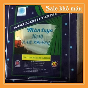 Màn tuyn 20/10 dệt kích thước 1m6x 2m và 1m8 x 2m