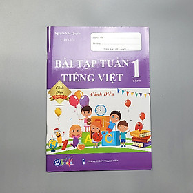 [Download Sách] Bộ Bài tập tuần và Đề kiểm tra Toán, Tiếng Việt Lớp 1 kỳ 2 Cánh Diều. Qbooks