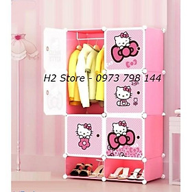 Mua TỦ NHỰA LẮP RAP ĐA NĂNG 6 Ô VÀ 2 Ô GIÀY ĐỂ ĐỒ THÔNG MINH sâu 47cm (tùy chọn mẫu)