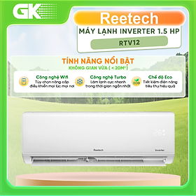 Mua Máy Lạnh Reetech Inverter 1.5 HP RTV12 - Chỉ giao TP.HCM