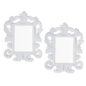 2 Pieces Picture Frame Baroque Picture Frames Wall Decoration for Home, House,