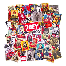 Nơi bán Set 100 Sticker - Obey - Giá Từ -1đ