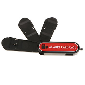 Thẻ Nhớ Xách, bìa Bảo Vệ Chống Nước Giá Đỡ Hộp Bảo Quản Cho 2 CF/5 Thẻ SD