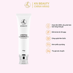 Sữa Rửa Mặt Trắng Da Ngừa Mụn KN Beauty - Hydrating Cleansing Milk 100gr