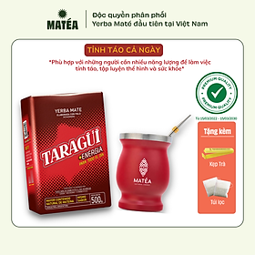 Mua  COMBO TRÀ + CỐC GOURD  Trà Yerba Mate ENERGIA - Trà tăng lực + Cốc Gourd Mate Chuyên Dụng