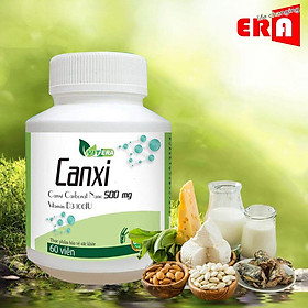 Viên Uống Bổ Sung Canxi và Vitamin D3 Chống Loãng Xương Vitera 60 viên