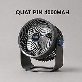 Quạt tích điện 4000mAH Kachi MK372 - hàng chính hãng
