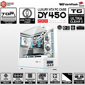 Mua VỎ CASE MÁY TÍNH DARKFLASH DY450 Pro (ATX) - Hàng chính hãng