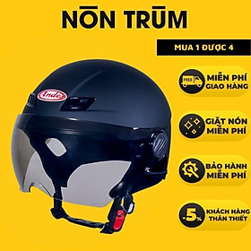 Nón bảo hiểm ANDES 109 có kính đi xe máy chính hãng