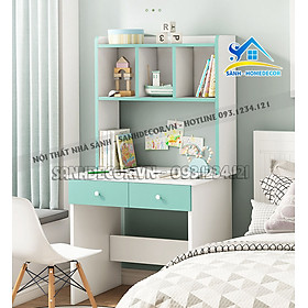 Mua Bàn học cho trẻ dài 1m  bàn làm việc BLV134 gỗ MFC/MDF An Cường phủ Melamine dặn  bàn học cho bé nhiều màu đẹp