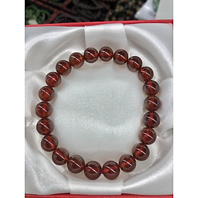 Vòng đeo tay, lắc tay phong thủy đá garnet ngọc hồng lựu