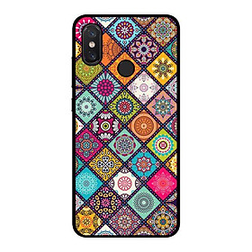 Ốp lưng dành cho điện thoại Xiaomi Mi A2 Họa Tiết Ô Vuông