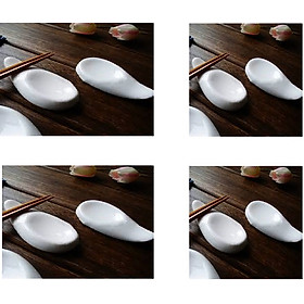 Mua Combo 10 gác đũa lưỡi vịt bằng sứ dành cho bàn ăn