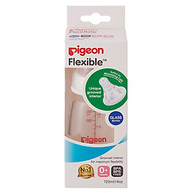 Bình Sữa Thủy Tinh Pigeon (120ml)