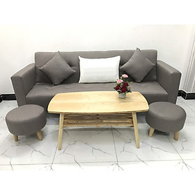 Mua Bộ ghế sofa giường 2mx90 sofa bed tay vịn phòng khách linco12 salon sopha