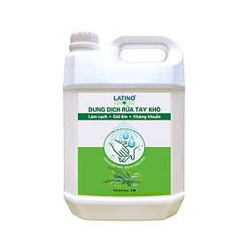 Dung dịch rửa tay khô Latino trà xanh - Bình 5 lít 