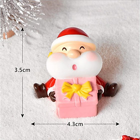 Mua Mẫu mô hình người tuyết  ông già Noel  bà già Santa trang trí tiểu cảnh  móc khóa  DIY