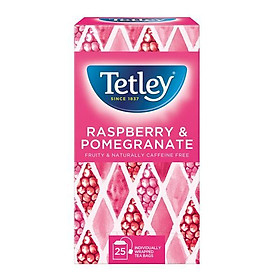 Trà berry lựu đỏ Tetley (25 túi trà / hộp)